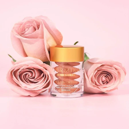 Dermika Imagine Platinum Skin, 3D bolvormig antirimpelserum, 60 g