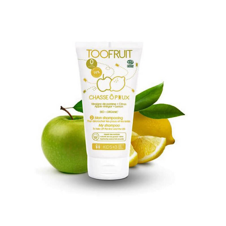 Toofruit, lice shampoo for children from 3 years, 150 ml