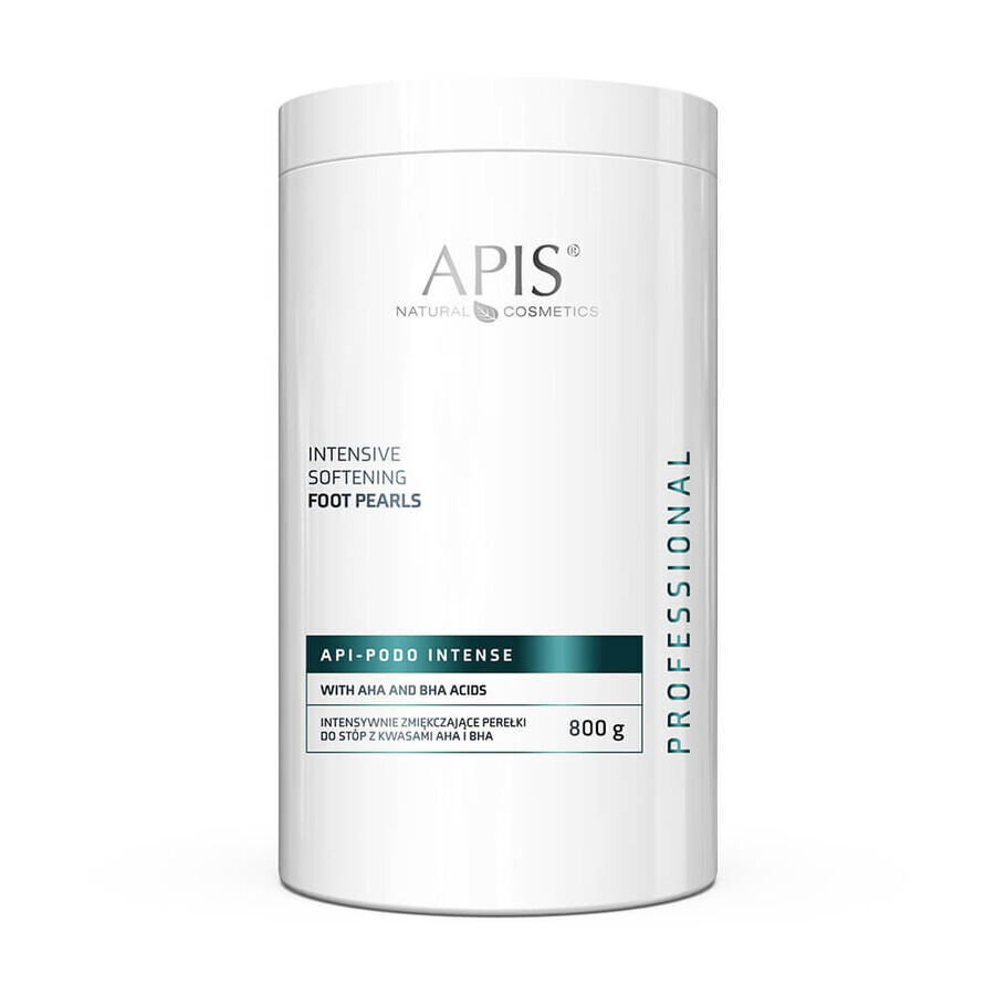 Apis Api-Podo Intense, intensiv weichmachende Fußperlen mit AHA- und BHA-Säuren, 800 g