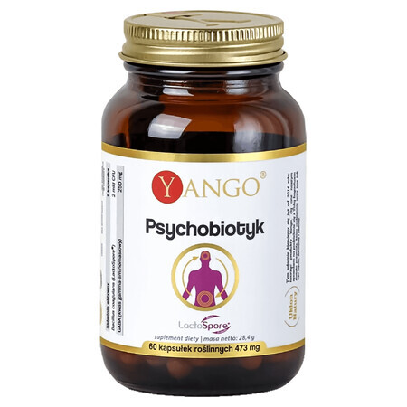 Yango Psychobiotic, 60 plantaardige capsules