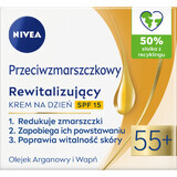 Nivea 55+, revitalizing anti-wrinkle day cream SPF 15, 50 ml