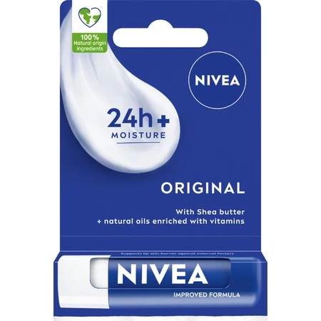 Nivea, barra de labios, cuidado, Original Care, 1 unidad