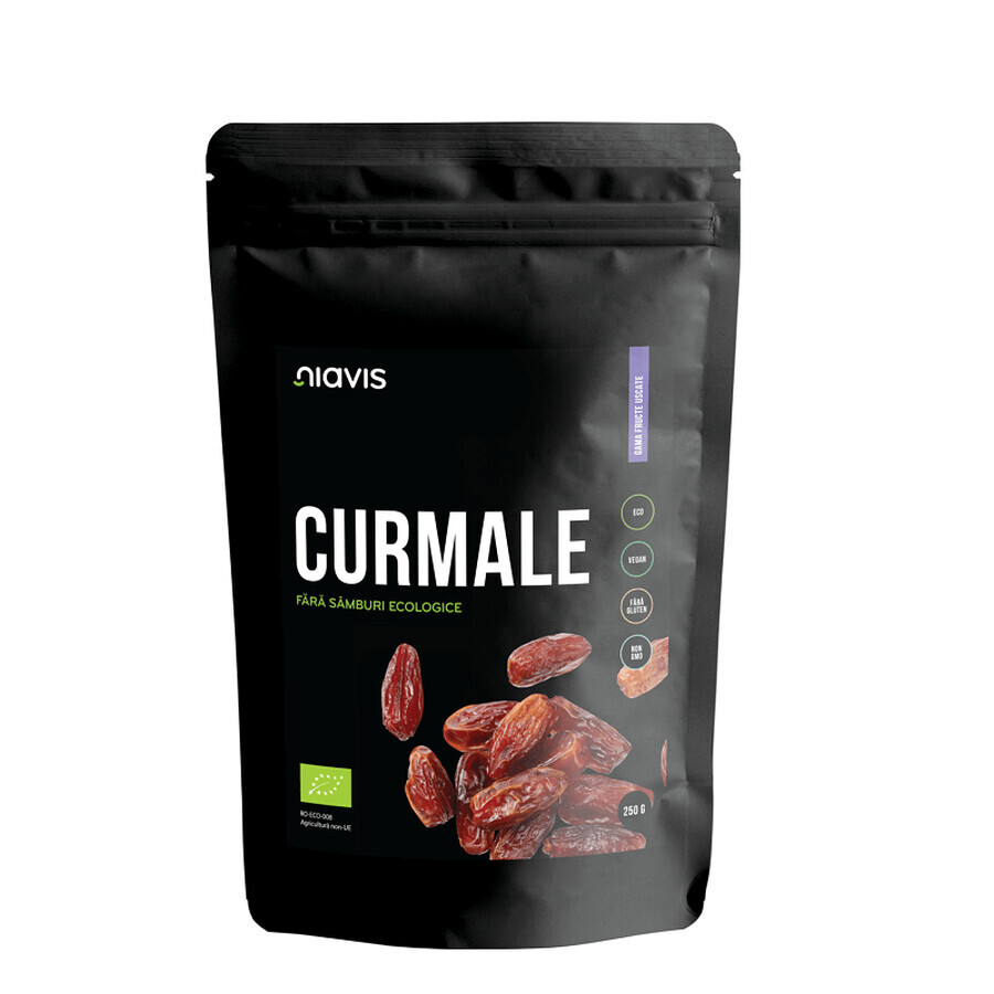 Curmale fara samburi Bio, 250 g, Niavis