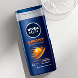 Nivea Men Sport Beat set, roll-on antiperspirant, 48h, Ultimate Impact, 50 ml + 3 in 1 shower gel for face, body and hair, 250 ml