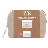 SVR Densitium Creme Riche Set, Antifaltencreme, 50 ml + Nachtgesichtslotion, 15 ml + Kosmetiktasche als Geschenk