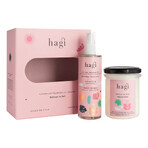 Hagi Holidays in Bali set, huile corporelle, 100 ml + bougie soja, 215 ml