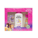 Corine De Farme Disney Princess set, eau de toilette, 30 ml + douchegel, 300 ml + haarclips, 2 stuks + armband, 1 stuk