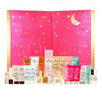 Nuxe set, adventskalender met cosmetica, roze