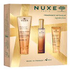 Set Nuxe Prodigieux, parfum, 30 ml + ulei de duș, 100 ml + lapte de corp parfumat, 30 ml