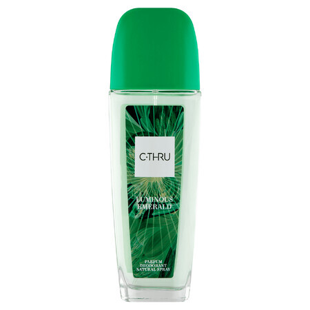 C-THRU Set Luminous Emerald, deodorante, 75 ml + deodorante spray, 150 ml