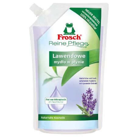 Frosch, vloeibare zeep, lavendel, bouillon, 500 ml