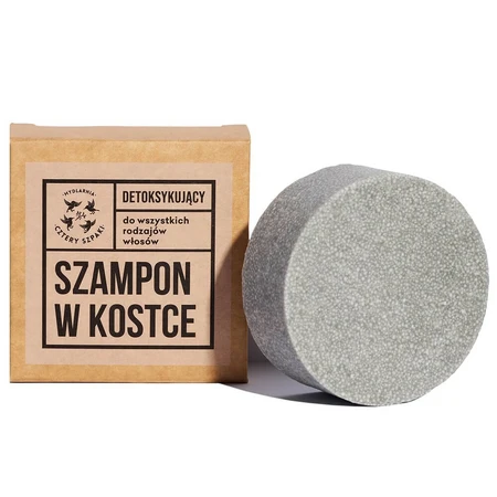 Cztery Szpaki, ontgiftende shampoo in staaf, 75 g
