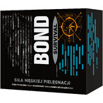 Bond Survival kit, aftershave, 100ml + deodorant, 150ml + shaving foam, 50ml