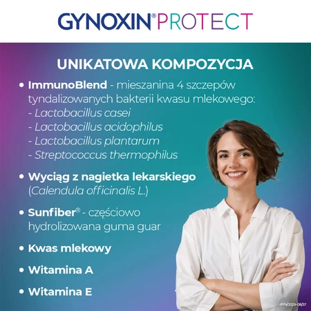 Gynoxin Protect Vaginal Suppositories, 10 pieces, Recordati