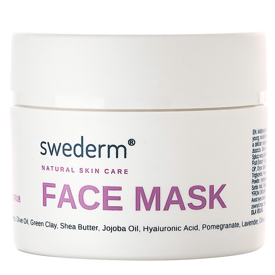 Swederm Gezichtsmasker 4in1, gezichtsmasker, 100 ml