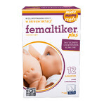 Set Femaltiker Plus, chocoladesmaak, 3 x 12 sachets + Milanella, borstverzorgende gel, 75 ml