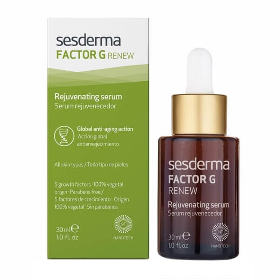 Sesderma Acglicolic Classic set, gezichtscrème, SPF 15, 50 ml + Factor G Renew, verjongend serum, 30 ml