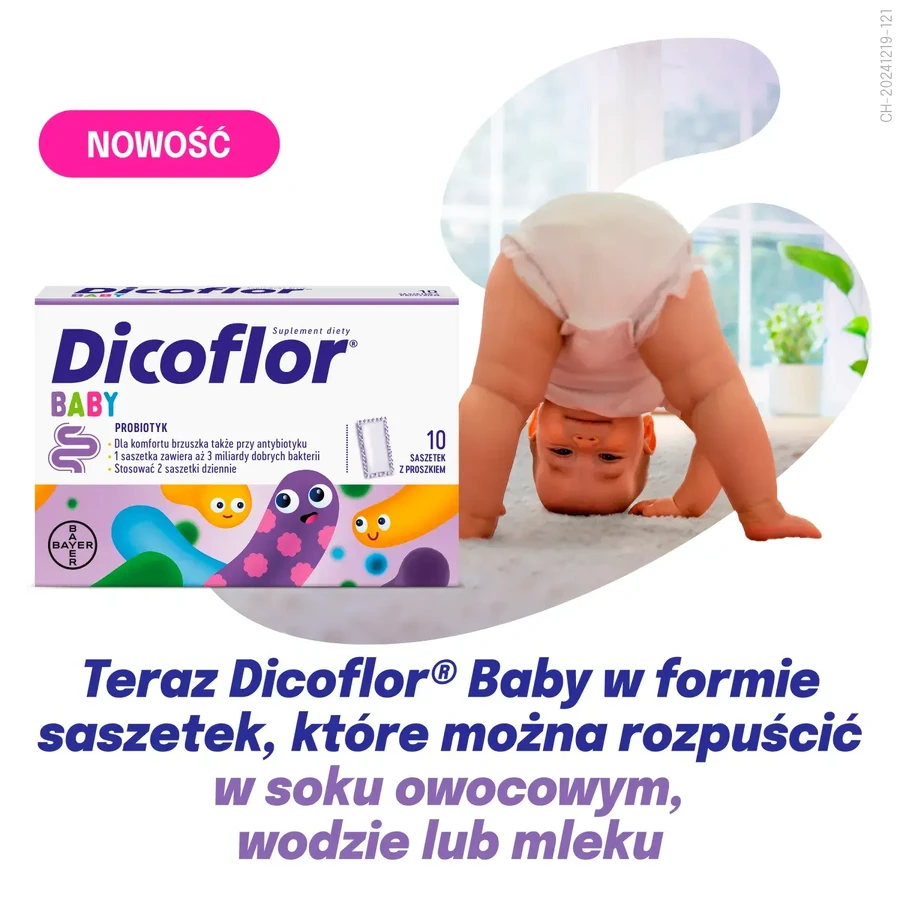 Dicoflor Baby set, voor baby's en kinderen, druppels, 2 x 5 ml