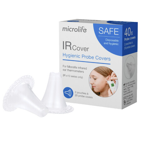 Microlife IR Cover, sondekapjes voor oorthermometer, 40 stuks