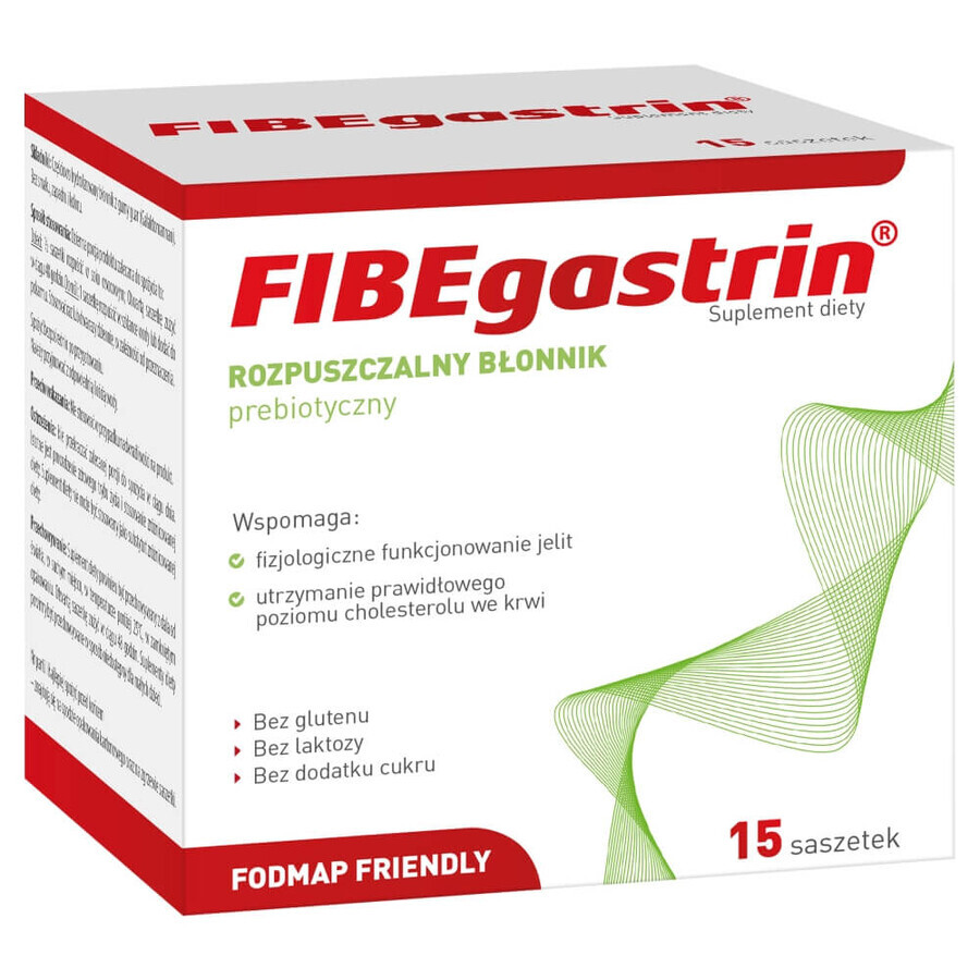 FIBEgastrine, 5 g x 15 sachets