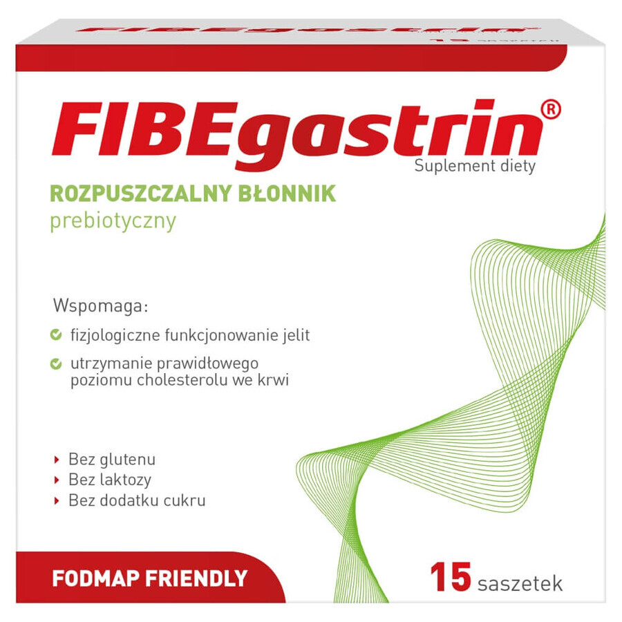 FIBEgastrine, 5 g x 15 sachets