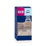 Lovi Trends, bottle with dynamic teat, beige, from birth, 120 ml