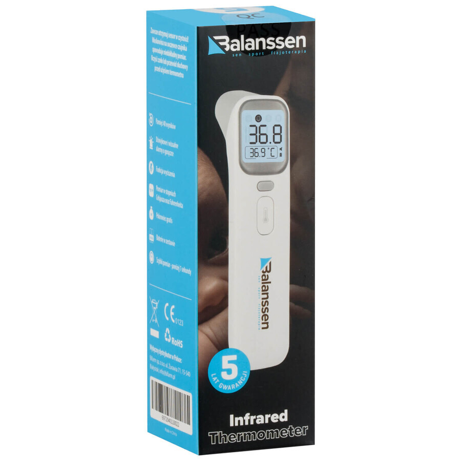 Slimme AOJ-20A, contactloze infraroodthermometer