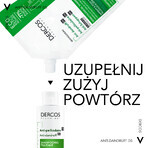 Vichy Dercos Anti Dandruff DS, șampon anti-mătreață, păr normal și gras, rezervă, 500 ml