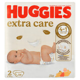 Huggies Extra Care, diapers, Disney, size 2, 3-6 kg, 24 pcs