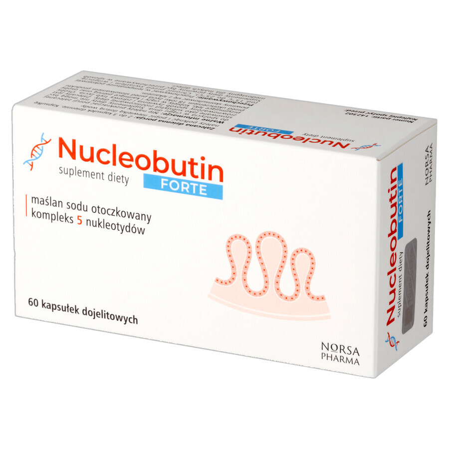 Nucleobutin Forte, 60 enteral capsules