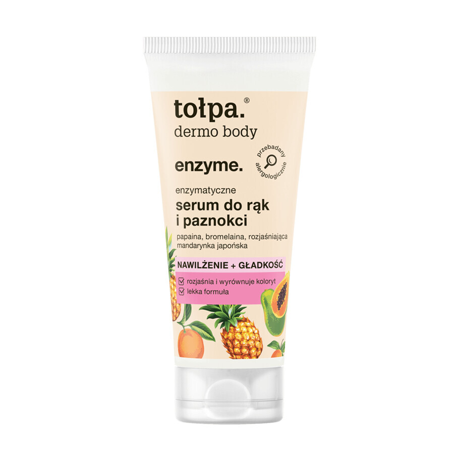 Tolpa dermo body enzyme, enzymatisch hand- en nagelserum, 60 ml