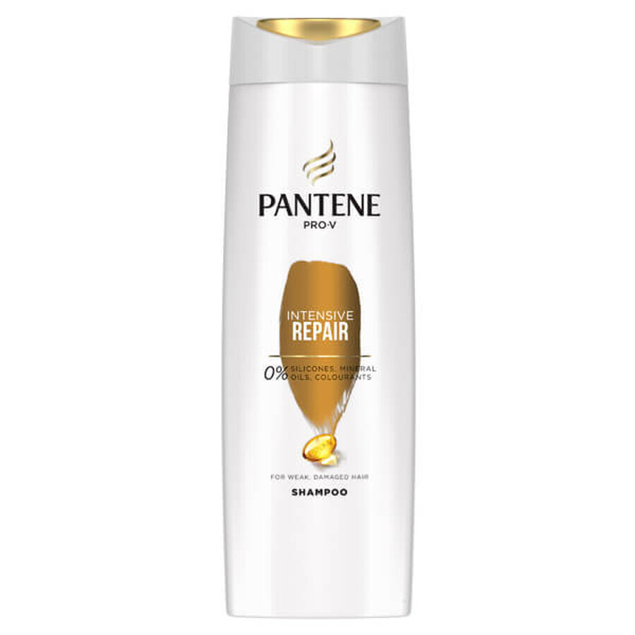 Pantene Intensive Repair Kit, shampoo, 400 ml + conditioner, 200 ml + beschermende olie, 100 ml + haarampullen, 3 x 15 ml + make-up tasje