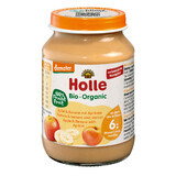 Holle dessert apple with bananas and apricots BIO, after 6 months, 190 g