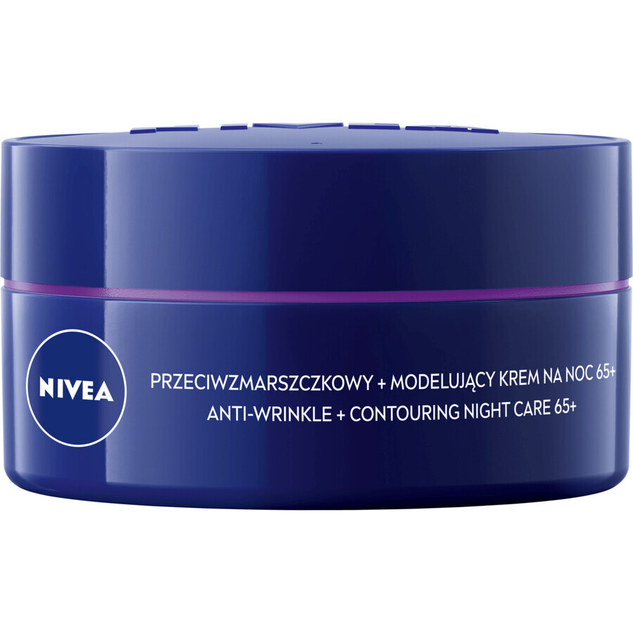 Nivea, antirimpel vormende crème 65+, nachtcrème, 50 ml