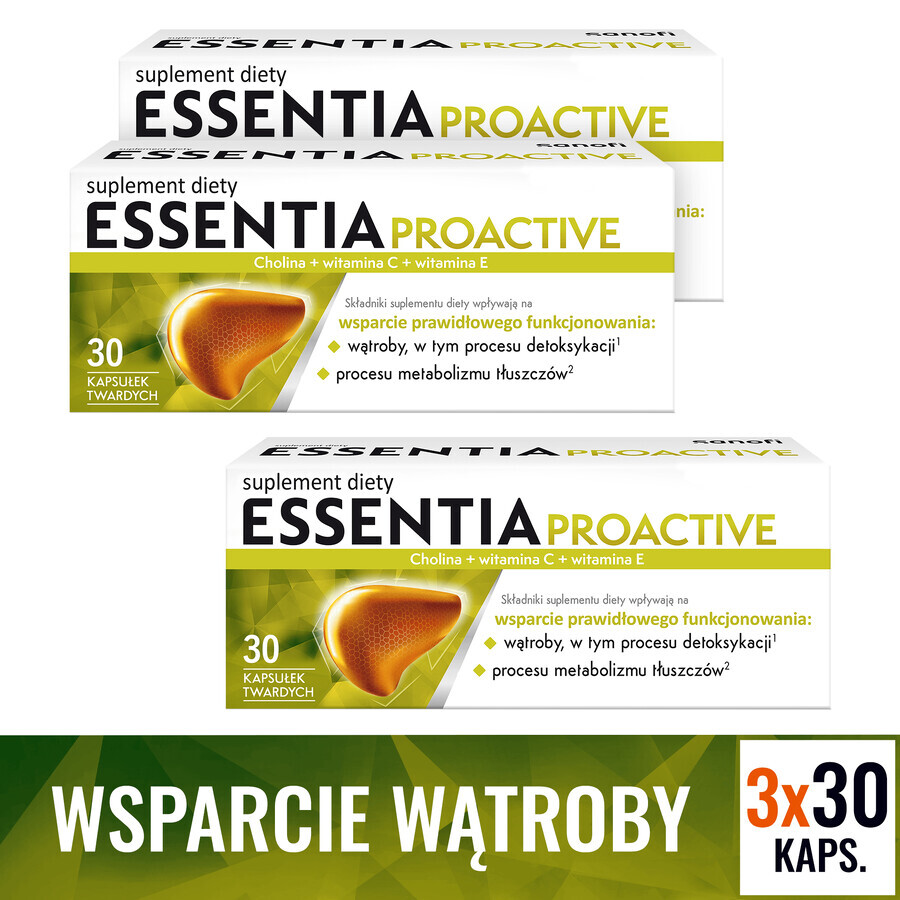 Essentia Proactive set, 2 x 30 capsules + 30 capsules gratis