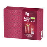 Set AA Men Active Care Active Care Programma, gezichtscrème, SPF 30, 50 ml + face wash gel, 150 ml + antitranspirantroller, Fresh, 50 ml