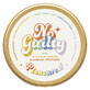 Ministry of Good Soap Facegroovin&#39; Eco Glitter, bioglitter voor lichaams- en gezichtsdecoratie, Regenboog Sproeten, 10 g