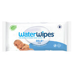 WaterWipes Bio, vochtige doekjes, water, vanaf de geboorte, 12 x 60 st.