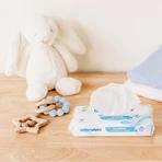 WaterWipes Bio, salviette umidificate, acqua, dalla nascita, 12 x 60 pz.