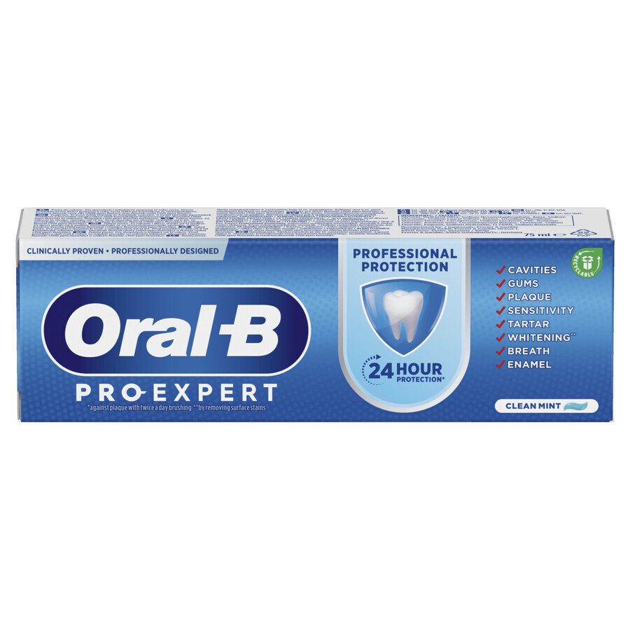 Oral-B Pro-Expert Professional Protection tandpasta, 75 ml