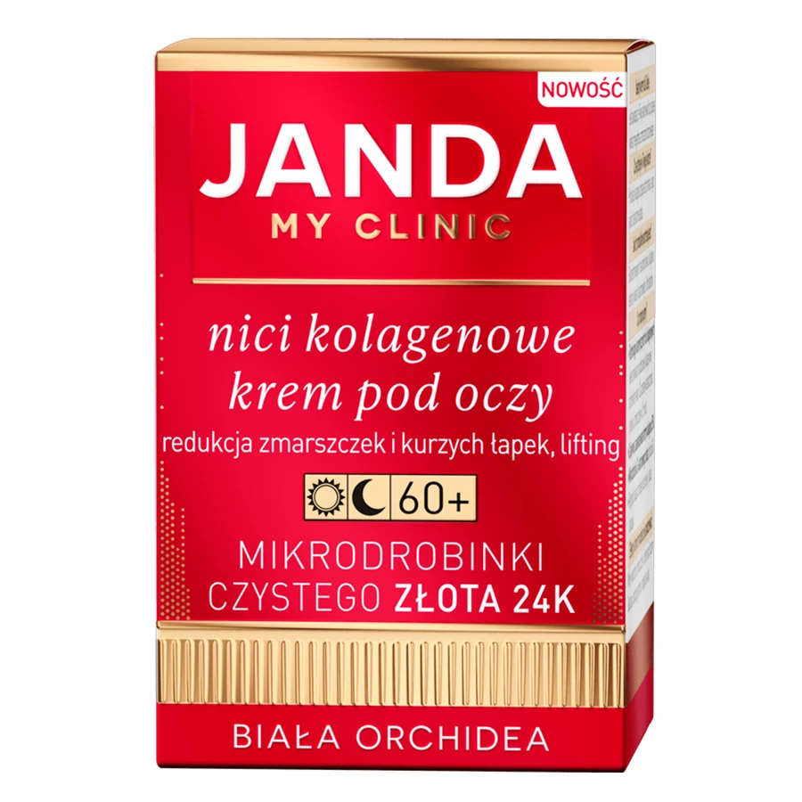 Janda My Clinic Collagen Threads 60+, cremă de ochi, 15 ml