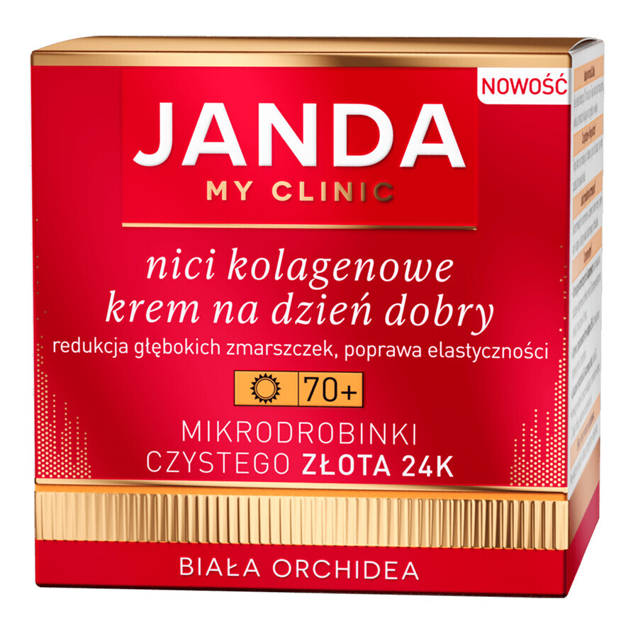 Janda My Clinic Collageendraden 70+, dagcrème, 50 ml