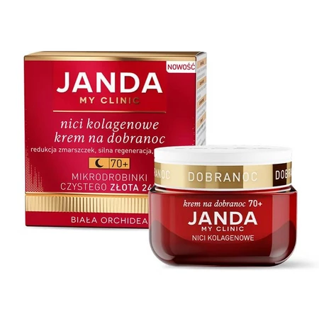 Janda My Clinic Hilos de Colágeno 70+, crema antes de acostarse, 50 ml