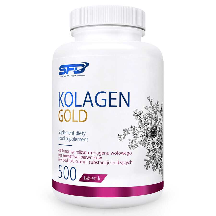 SFD Collagen Gold, 500 comprimés