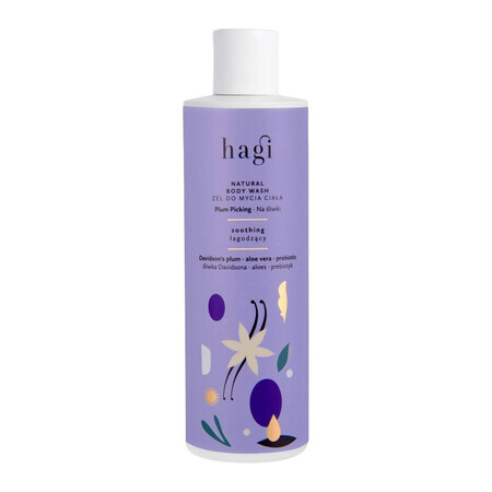 Hagi Na Plum, natürliches Körperwaschgel, beruhigend, 300 ml