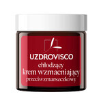 Uzdrovisco CICA Capilares, crema antiarrugas fortalecedora y calmante para día y noche, piel vascular, 50 ml