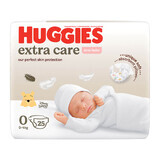 Huggies Extra Care, diapers, Disney, size 0, Newborn, 0-4 kg, 25 pcs