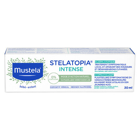 Mustela Stelatopia Intense, Creme für Ekzeme und atopische Dermatitis, ab 1 Monat, 30 ml