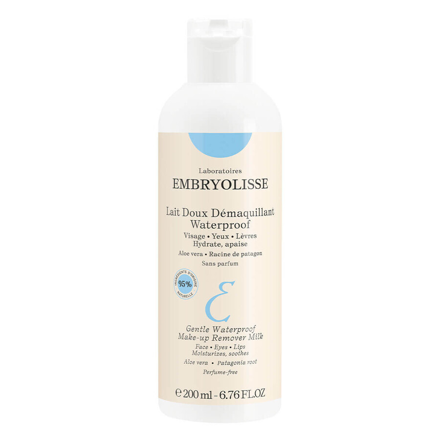 Embryolisse, make-up remover milk voor waterproof cosmetica, 200 ml