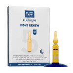 Set con MartiDerm Shots Arbutin Dark Spots, siero per il viso, 20 ml + Platinum Night Renew, booster notturno, 2 ml x 5 fiale